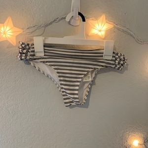 Stripped bikini bottom